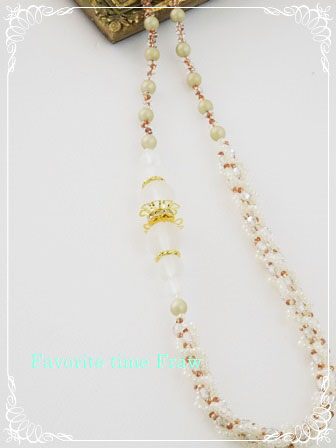 ビーズクロッシェ アクセサリーキット  コパーラインネックレス Fraw-308 堤まさみオリジナル 【KN】