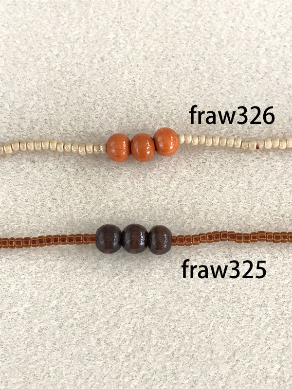 ビーズクロッシェ アクセサリーキット 木の実のラリエッタ(ブラウン) Fraw-325 【KN】 堤まさみオリジナル