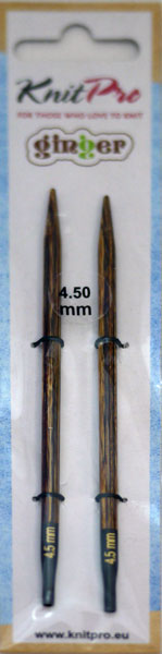 ニットプロ ginger 付け替え式 輪針 針先 4.50mm(8号) 31206 【KN】 編み物 手あみ