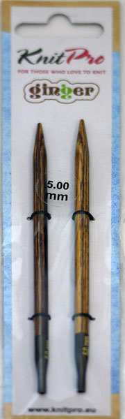 ニットプロ ginger 付け替え式 輪針 40cm・50cm用 針先 6.50mm (31230)  15号マイナス0.1mm 編み物 編み針 6.5mm