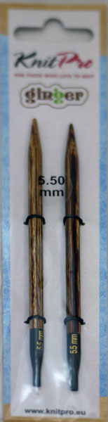 ニットプロ ginger 付け替え式 輪針 針先 5.50mm(11号+0.1mm) 31208 【KN】 編み物 手あみ