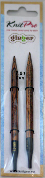 ニットプロ ginger 付け替え式 輪針 針先 7.00mm 31211 【KN】 編み物 手あみ