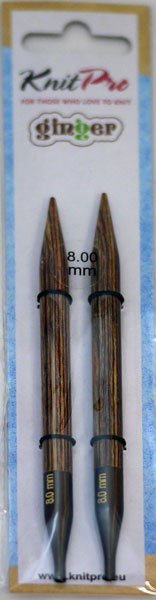ニットプロ ginger 付け替え式 輪針 針先 8.00mm 31212 【KN】編み物 手あみ