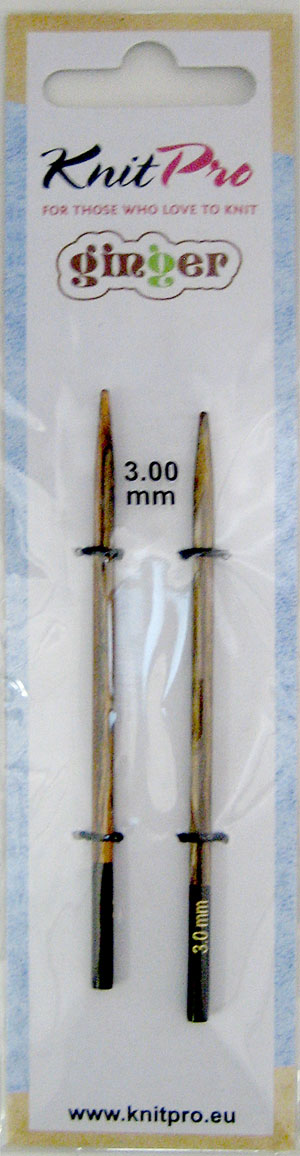 ニットプロ ginger 付け替え式 輪針 40cm・50cm用 針先 3.00mm (31221) 【KN】3号 3mm 編み物 編み針