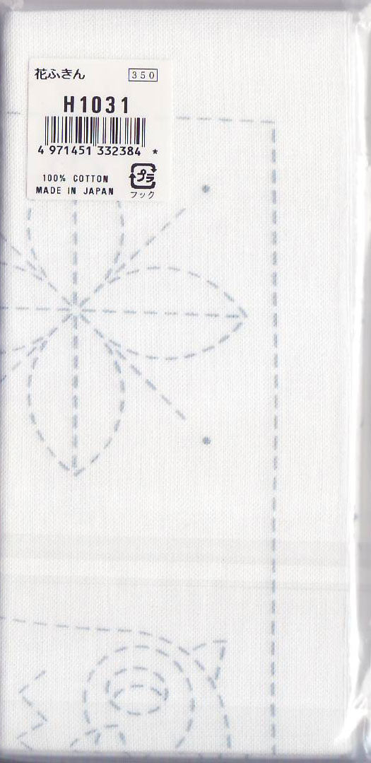 布パック 北欧モチーフの花ふきん フォレスト H-1031 オリムパス 【KY】 Olympus 刺し子 手芸 花ふきん