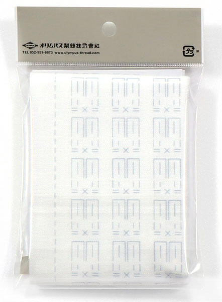 花ふきん 布パック ウサギ H-1090 (布地:白) オリムパス 【KY】一目刺しの花ふきん ほんわか Olympus 刺し子 手芸 一目刺し