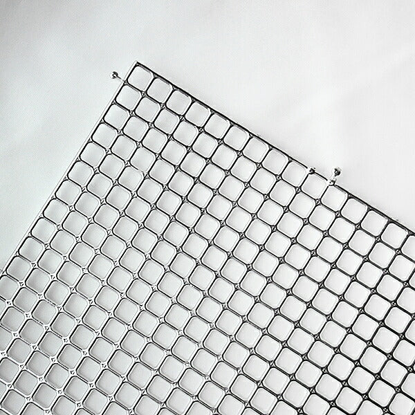 あみあみファインネット ハーフサイズ 銀 H200-603-102 【KY】 ハマナカ手芸 22.5cm×75.5cm バッグ アンダリヤ メルヘンテープ キャンバス