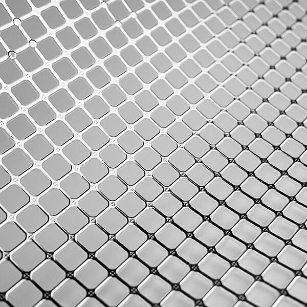 あみあみファインネット ハーフサイズ 銀 H200-603-102 【KY】 ハマナカ手芸 22.5cm×75.5cm バッグ アンダリヤ メルヘンテープ キャンバス