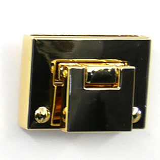 留め具 角おこし  H206-054-1 金 ハマナカ 【KY】 ひねり金具 バッグ用金具