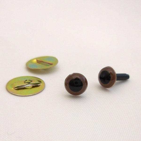 クリスタルアイ 6mm 2個入 ハマナカ 【KY】 あみぐるみEYE 編みぐるみ 目玉 手芸 アニマルアイ あみぐるみアイ