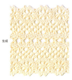 在庫処分 トーションレース3 幅8cm 長さ90cm 生成 ハマナカ 【KN】2F-C H804-970 手芸用レース