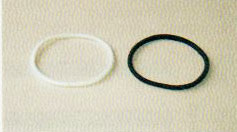 在庫限り ハマナカ ヘアーゴム (黒) 2本入り H961-056-2 【KY】