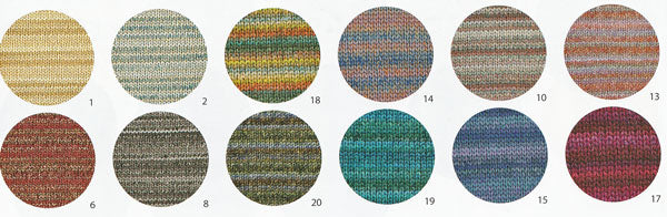 在庫限り フーガ ハマナカ 【KN】 毛糸 編み物 並太 リリヤーン ファンシーヤーン 段染