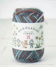 在庫限り コロポックル(マルチカラー) ハマナカ 【KN】毛糸 毛糸 編み物 ソックス 靴下