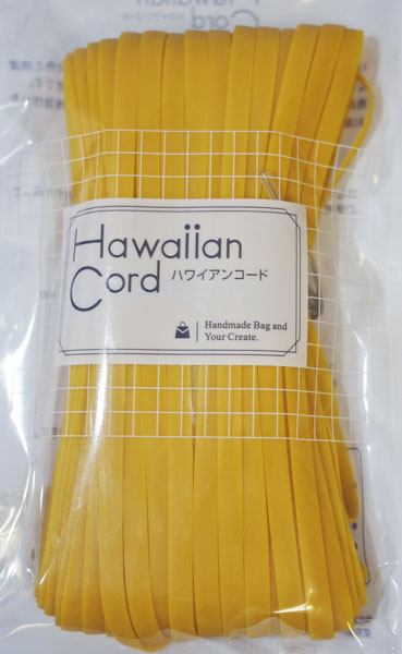 ハワイアンコード(イロハコード) マットエッグイエロー 50788-12130 【KN】東京交易 キラキラバッグ