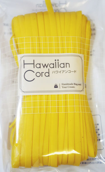 ハワイアンコード(イロハコード) マットスターイエロー 50788-12230 【KN】東京交易 キラキラバッグ