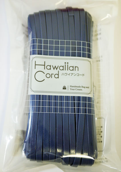 ハワイアンコード(イロハコード) レザー調 アーバンブルー 50788-12430 【KN】東京交易 キラキラバッグ