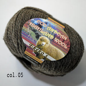 EKEKO's アンデス ハイランドウール 合太 オリジナル(ペルー製)3F 【KN】 毛糸 編み物