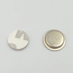 マグネットクリップ テープ付き ホビックス 【KN】 2個入 マグネット 直径13mm