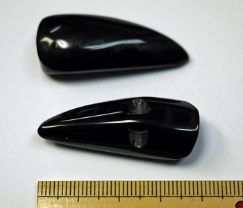 在庫限り!飾りボタン 5419 col.09 40mm ホシ在庫限り!ライト ボタン 【KN】