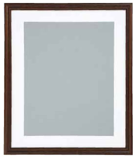 額縁 W-31 ブラウン (N) オリムパス 【KY】 木製 フレーム 額 外径48.2cm×41cm