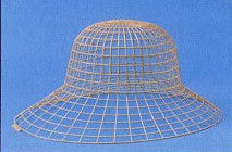 あみあみハット(ニュークロッシェ)  H201-521-1 白 ハマナカ 【KY】 ネット