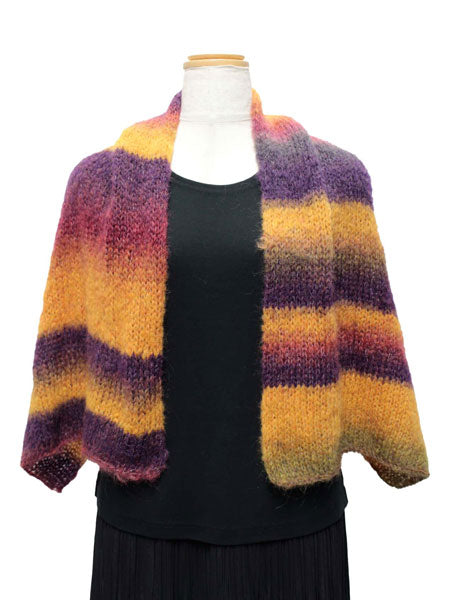 インダルジェンスモヘヤ 100g大巻【KN】 2I イタリア製 段染 モヘア アルパカ 元廣 毛糸