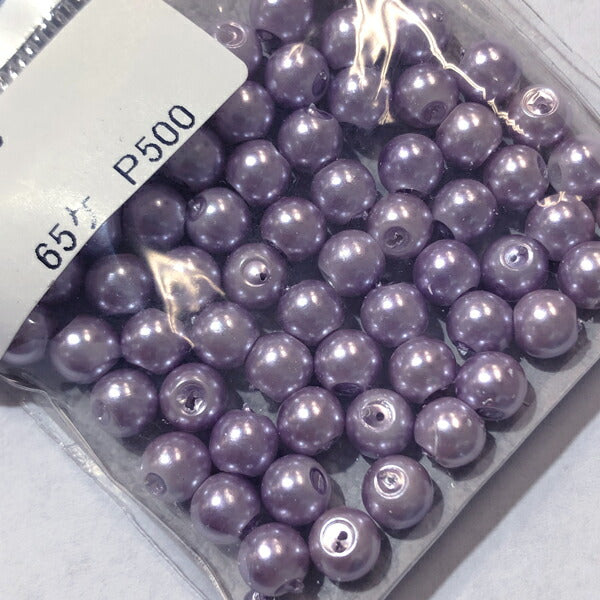 【店頭在庫品】太穴パール k2456 (ライラック) LH6mm 【KN】: