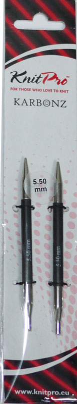 ニットプロ KARBONZ カーボンズ 付け替え式 40cm用輪針 針先5.50mm 41328 【KN】 編み物 手あみ
