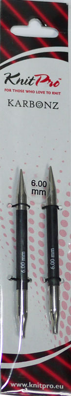 ニットプロ KARBONZ カーボンズ 付け替え式 輪針 40cm・50cm用 針先6.00mm 41329 【KN】 編み物 手あみ