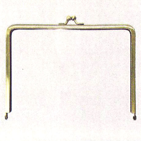 手帳用口金 KGTE-1  AG アンティークゴールド SO 【KY】 がま口 16.2×12cm 実物大型紙付き