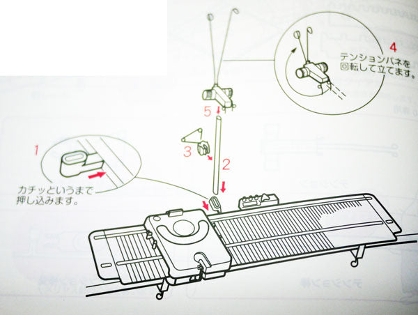 編み機 いとぼうちえ 150 (KI-150) 並太タイプ 用 dllesin 【KY】 ドレスイン あみ機