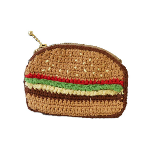 MEAL POUCH ミールポーチキット ハンバーガー DNK-12 【KN】 清原 DMC ハッピーコットン 編み物キット