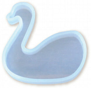 シリコン モチーフ型 RSF-09 スワン UVレジン 粘土 キャンドル KIYOHARA 清原 【KN】 UVクラフトレジン レジンクラフト 手芸 白鳥