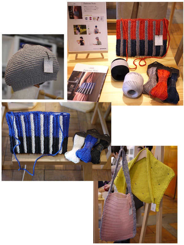 ミニブック Patterns Note KN-19 ダルマ 【KY】 パターンノート 手編み本 バッグ 帽子 2020ss