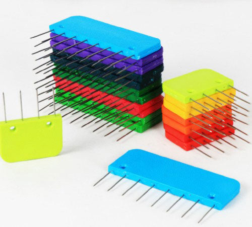 ニットプロ レインボーニットブロッカー 10878 ニット用編地仕上げピン Rainbow knit Blockers 【KN】 編み物 手あみ