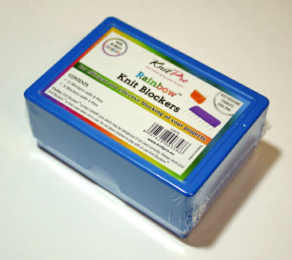 ニットプロ レインボーニットブロッカー 10878 ニット用編地仕上げピン Rainbow knit Blockers 【KN】 編み物 手あみ