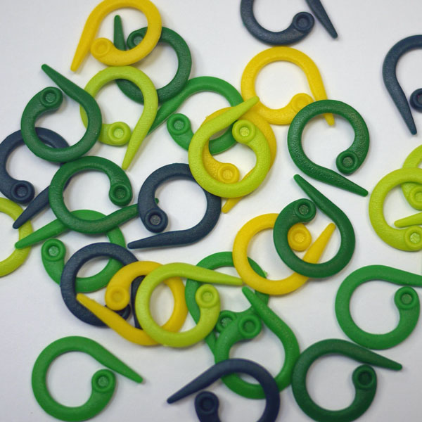 ニットプロ スプリットリングマーカー 段数リング(10898) 【KN】30個入 編み物 段数マーカー