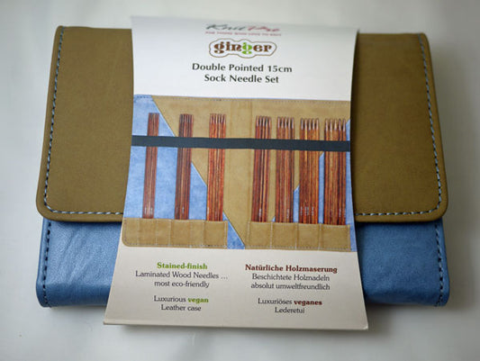 ニットプロ ginger 15cm 5本針 棒針セット 31287 【KN】編み物 くつ下 小物