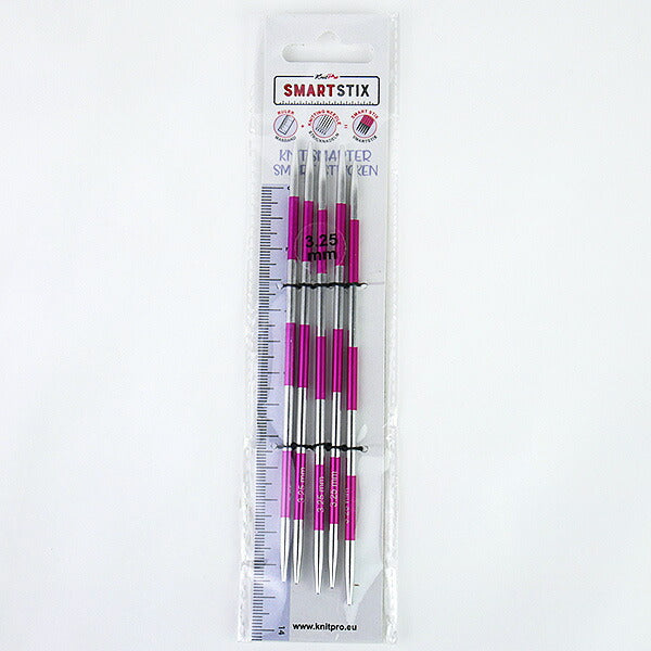 Smart Stix 5本針 14cm 3.25mm ニットプロ 42006【KN】 編み物 棒針