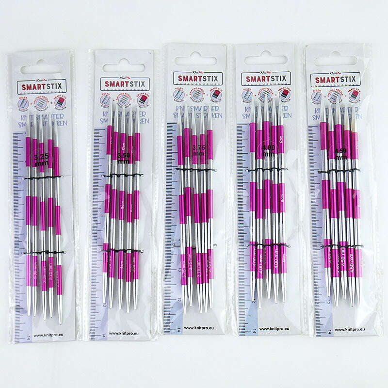 Smart Stix 5本針 14cm 3.75mm ニットプロ 42008【KN】 編み物 棒針