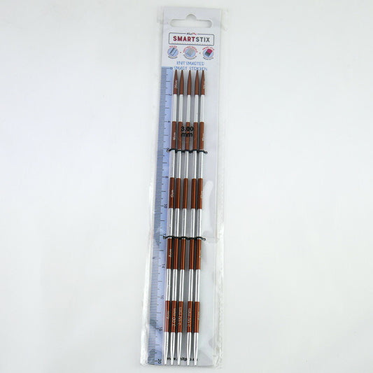 在庫処分 Smart Stix 5本針 20cm 3.00mm ニットプロ 42025【KN】 編み物 棒針