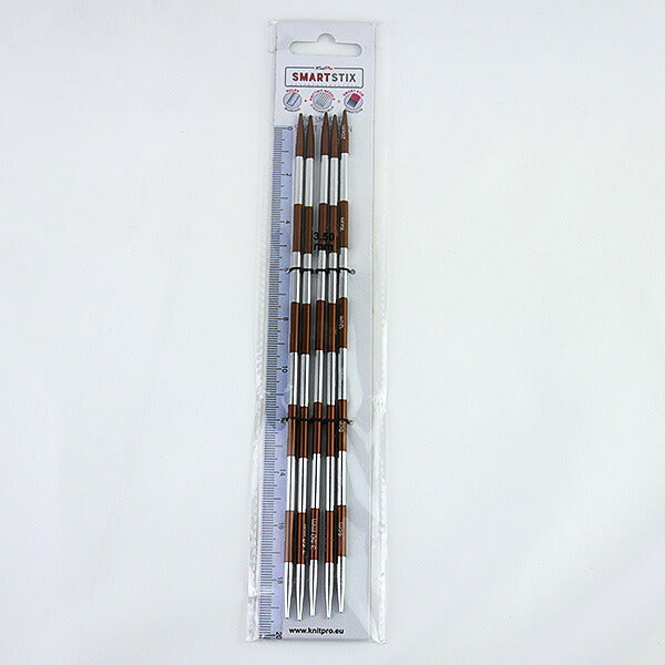 在庫処分 Smart Stix 5本針 20cm 3.50mm ニットプロ 42027【KN】 編み物 棒針