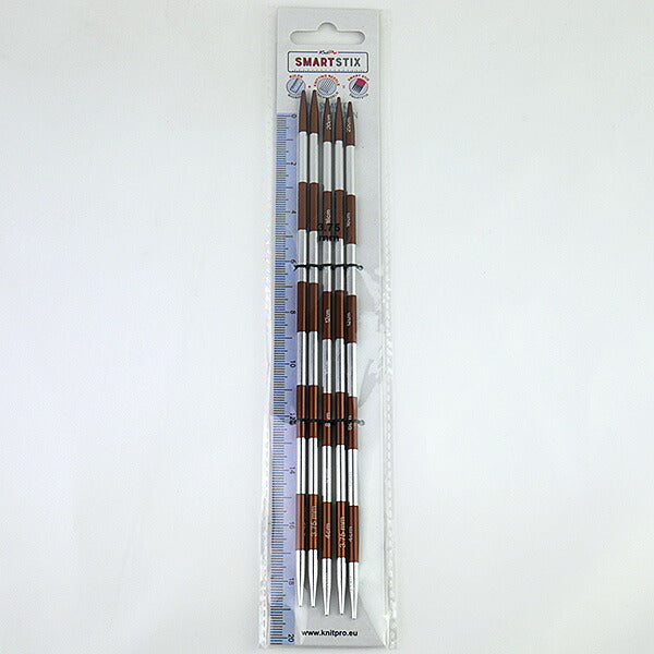 Smart Stix 5本針 20cm 3.75mm ニットプロ 42028【KN】 編み物 棒針