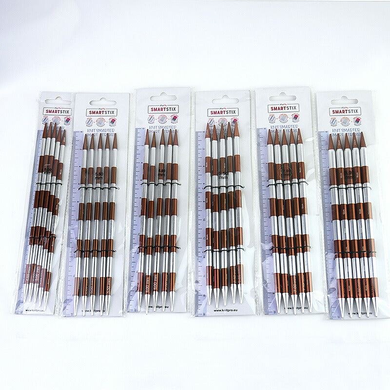 Smart Stix 5本針 20cm 5.50mm ニットプロ 42032【KN】 編み物 棒針