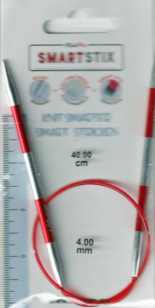 在庫処分 ニットプロ Smartstix 輪針 40cm 4.00mm 42049【KN】 編み物 手あみ