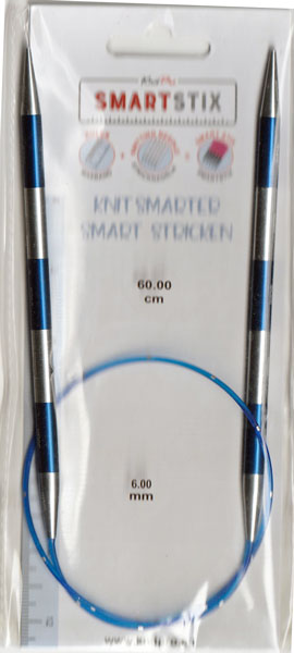 在庫処分 ニットプロ Smartstix 輪針 60cm 6.00mm 42073【KN】 編み物 手あみ