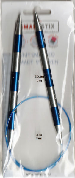 ニットプロ Smartstix 輪針 60cm 8.00mm 42076【KN】 編み物 手あみ