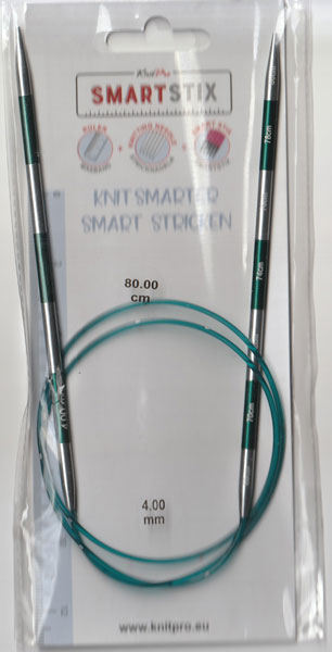 ニットプロ Smartstix 輪針 80cm 4.00mm 42089【KN】 編み物 手あみ