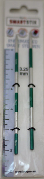 ニットプロ Smartstix 付け替え式 輪針 針先 3.25mm(4号-0.05mm) 42122【KN】 編み物 手あみ